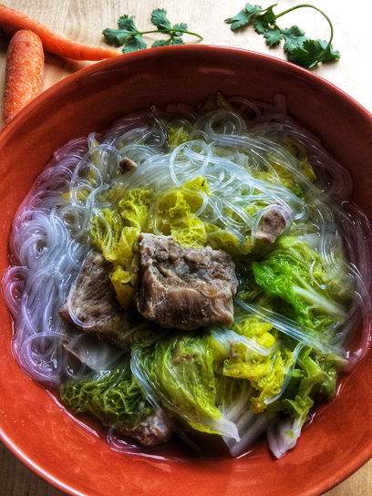 Pork Stock with Vermicelli