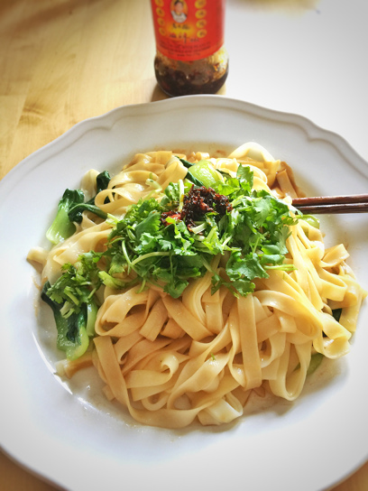 Noodles with Oyster Sauce